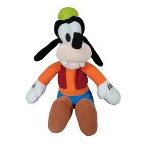 Disney Goofy Dog Plush Mickey Mouse Friend Stuffed Animal Appx 10" NO TAGS